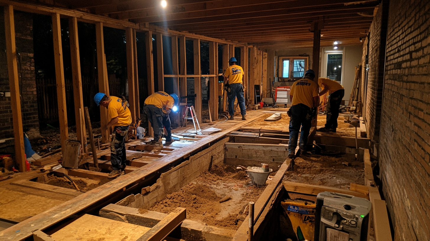 Professional basement remodeling